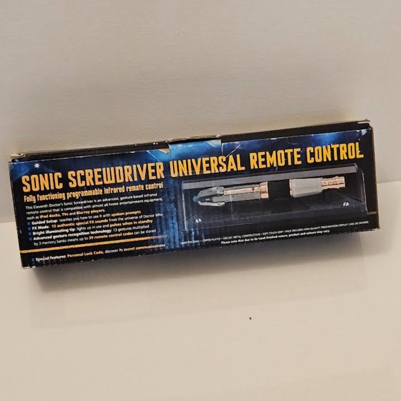 Dr. Who 11th Doctor Sonic Screwdriver Remote Control - Picture 2 of 9